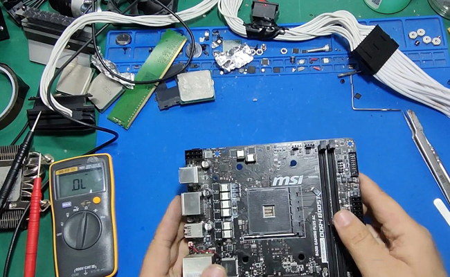 长海华硕电脑主板维修